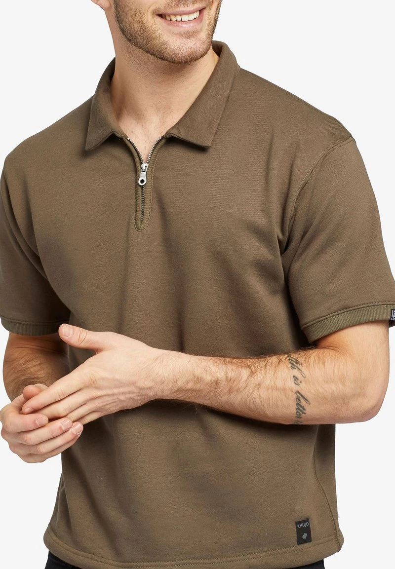 Coupon 😉 Khujo NICOLAS - Poloshirt - Khaki, Herren 🤩 7 Coupon 😉 Khujo NICOLAS - Poloshirt - Khaki, Herren 🤩 – Bild 7