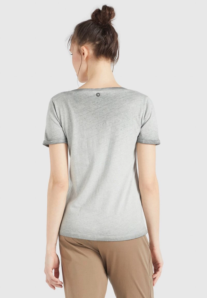 Am billigsten 🌟 Khujo BARU - T-Shirt Basic - Grau, Damen 🔥 3 Am billigsten 🌟 Khujo BARU - T-Shirt Basic - Grau, Damen 🔥 – Bild 3