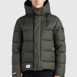 Coupon ⌛ Khujo SAVOR - Winterjacke - Dunkeloliv, Herren 🌟