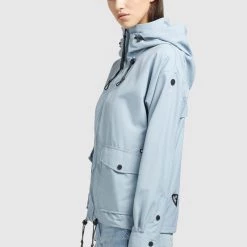 Neu ✔️ Khujo BLAIR - Übergangsjacke - Hellblau, Damen 😍 -khujo Verkaufsladen c82d9bc5a8264460b2035709e90bf9b2