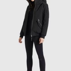 Bestpreis 🎉 Khujo MOGAMI - Winterjacke - Schwarz, Damen 😉 -khujo Verkaufsladen c84f8362ad3f4a94baf2350fc310e5f2