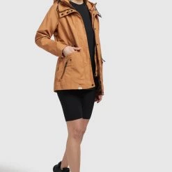 Beste Bewertungen von 😍 Khujo FELINA - Regenjacke / Wasserabweisende Jacke - Toffee, Damen 🔥 -khujo Verkaufsladen c87f666c16f34a74aa7007cbca98c527