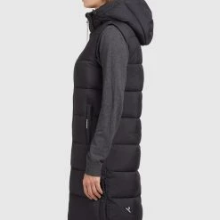 Bestes Angebot 💯 Khujo MAGNETA MATT - Weste - Schwarz, Damen 🤩 -khujo Verkaufsladen c8bc36992e804bb1b7b301199b31fa3f