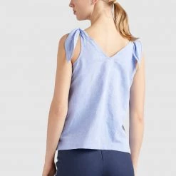 Billig 🤩 Khujo MEDINA - Bluse - Blau, Damen ❤️ -khujo Verkaufsladen c8ebffc12c0f4730a46c1c173f805300