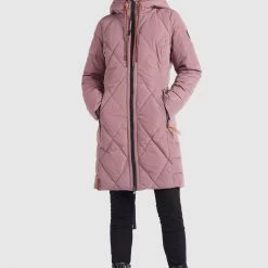 Brandneu ✨ Khujo ELESSA - Wintermantel - Beige-rosa, Damen 🧨