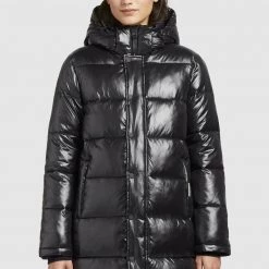 Blitzangebot 😍 Khujo WENCKE SHINY - Winterjacke - Schwarz, Damen 👏