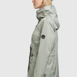Neu 😀 Khujo DEBBY - Leichte Jacke - Blassgrün, Damen 😀 -khujo Verkaufsladen c9cc5e0139fa4969a81033b22fb9fbb8