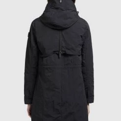 Brandneu 🎉 Khujo ADDA - Parka - Schwarz, Damen 👍 -khujo Verkaufsladen c9cee4ec24b84160a06b737b2cf18b05