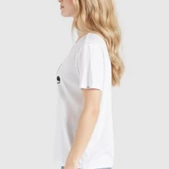 Bestpreis 😀 Khujo BANANI HEY - T-Shirt Print - Weiß, Damen ✨ -khujo Verkaufsladen ca22beefc8f1431e9c58a4a5dd142bda