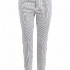 Top 10 🤩 Khujo EAST - 👖 Jeans Slim Fit - Blue/white, Damen 🛒 -khujo Verkaufsladen ca6226913e6745ed84af009e448b5c29