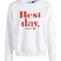 Blitzangebot ✔️ Khujo SILICIA BEST DAY - Sweatshirt - Weiß, Damen 👍 -khujo Verkaufsladen cc1ec908ebf44b4f9618fbdb0018e0c7