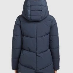 Billig ✨ Khujo BINE - Wintermantel - Blaugrau, Damen 🎁 -khujo Verkaufsladen ccde543586b64ba191ace595ab30a9bc