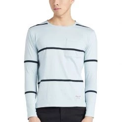 Aktion 🛒 Khujo LUCIAN - Langarmshirt - Light Blue, Herren 🔥