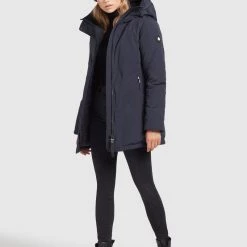 Coupon 🧨 Khujo KANDA - Wintermantel - Dark Blue, Damen 👏 -khujo Verkaufsladen cecda203005848e18462542180ef38a1