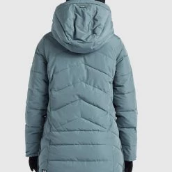 Bestes Angebot 😉 Khujo DELINAS2 - Wintermantel - Blaugrau, Damen ⌛ -khujo Verkaufsladen cf547c4f50da4161aa4c23648810209a