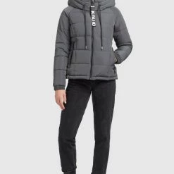 Brandneu ⌛ Khujo LILENA - Winterjacke - Grau, Damen 🌟 -khujo Verkaufsladen d028df5557b2428ab5e0feee5804683e
