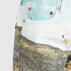 Schlussverkauf 😀 Khujo ANOUK - 👖 Jeans Shorts - Blau Weiß Gemustert, Damen 🛒 -khujo Verkaufsladen d4608b44d9034953a0b72369bcce28fc