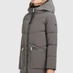 Am billigsten 🔔 Khujo BINE - Wintermantel - Graugrün, Damen 😍 -khujo Verkaufsladen d49e73f6f97944af826abaa557fec057