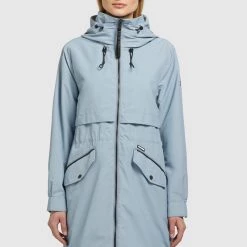 Auslauf ✔️ Khujo ARIANA - Parka - Hellblau, Damen 😀 -khujo Verkaufsladen d57dc0182e174e4db19a1ecbc1c6b969