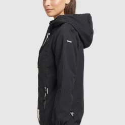 Besorgen 😀 Khujo ROLAVA - Leichte Jacke - Schwarz, Damen 🧨 -khujo Verkaufsladen d7b2f69793ad4b02899c9b7392b9c0f1