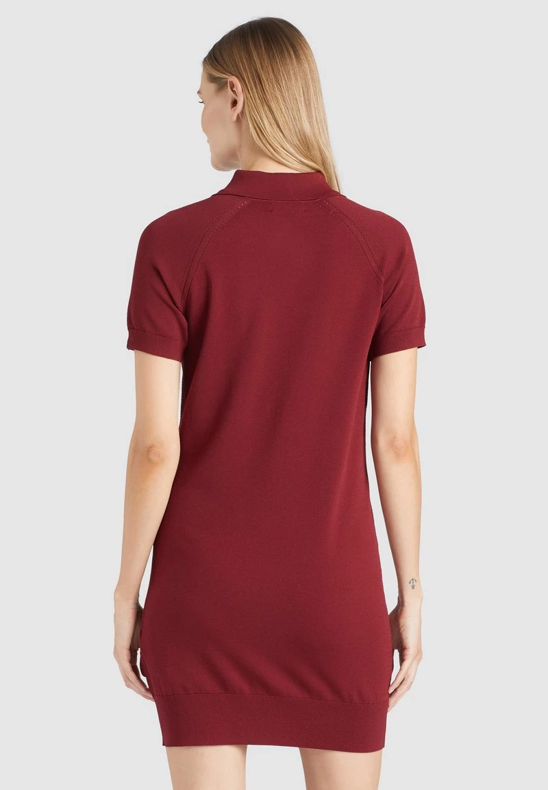 Budget 💯 Khujo PANNA - Strickkleid - Dunkelrot, Damen ❤️ 3 Budget 💯 Khujo PANNA - Strickkleid - Dunkelrot, Damen ❤️ – Bild 3