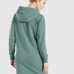 Auslauf 🛒 Khujo HALOUMA - Freizeitkleid - Aqua Gewaschen, Damen 🔔 -khujo Verkaufsladen d933ea397fca4eaca8e938e4a373d92d