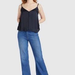 Billig ⭐ Khujo SUGAR - Bluse - Dark Blue, Damen 🧨 -khujo Verkaufsladen da051ab86bdd4035a9eb55c7aea3a472