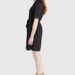 Billig 🎁 Khujo WENDY - Blusenkleid - Schwarz, Damen ✔️ -khujo Verkaufsladen dabda6ed91814f859cc2f397e0d2b43e