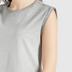 Coupon 😍 Khujo VIRGO - Top - Grau, Damen 💯 -khujo Verkaufsladen db09431827be417d9cacf668e23f16b2