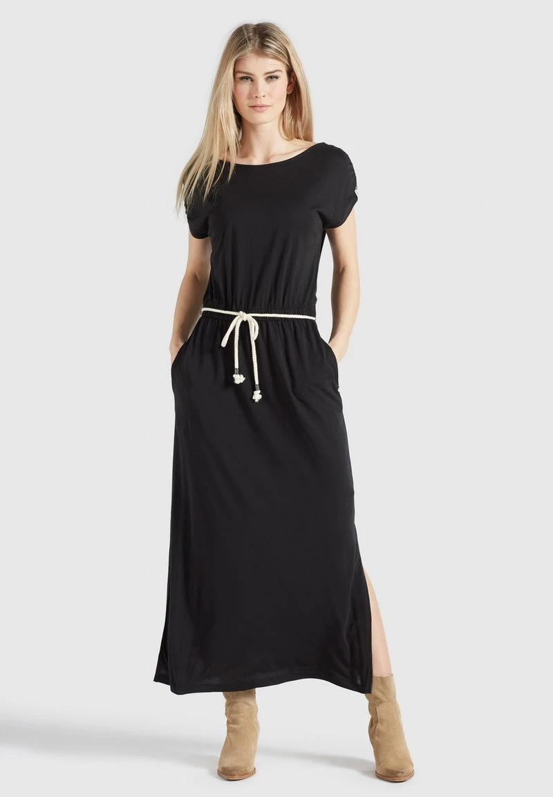 Aktion 👏 Khujo DOREEN - Maxikleid - Schwarz, Damen 🎁 1 Aktion 👏 Khujo DOREEN - Maxikleid - Schwarz, Damen 🎁