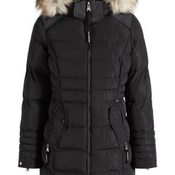 Auslauf ✔️ Khujo AMARAY2 - Wintermantel - Schwarz, Damen 🌟 -khujo Verkaufsladen dc5310b1f11f4068938f1429b98cf904