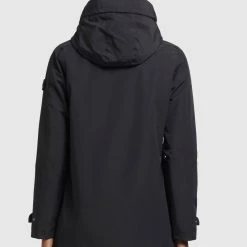 Neu 🎉 Khujo JELLE - Parka - Schwarz, Damen ✔️ -khujo Verkaufsladen dc56c007b16544cda1e0b92d974212d8