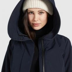 Am billigsten 😉 Khujo CHARLYN2 - Wintermantel - Dunkelblau, Damen ✨ -khujo Verkaufsladen dc5f960f67f64860811e43bf7c820048