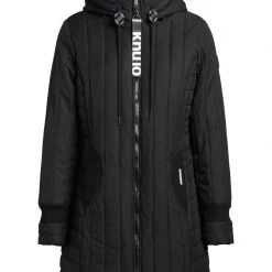 Angebote ✔️ Khujo JERRY PRIME5 STRUCTURED - Wintermantel - Schwarz, Damen 🧨 -khujo Verkaufsladen dd64a4233fa0430e9f2aeda6b276bbdf