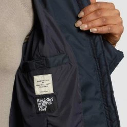 Top 10 🔔 Khujo JERRY PRIME5 STRUCTURED - Wintermantel - Dunkelblau, Damen 🔥 -khujo Verkaufsladen dd865d2fb31c48ea9b4bb4a2588aa7bb