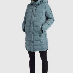 Bestes Angebot 😉 Khujo DELINAS2 - Wintermantel - Blaugrau, Damen ⌛ -khujo Verkaufsladen dd957e2759cc4d8ab7d8b849ec9c861d