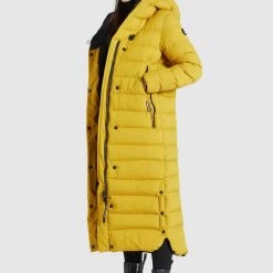 Brandneu 🎁 Khujo DIWANA MATT - Wintermantel - Gelb, Damen 🤩 -khujo Verkaufsladen e040945d928b47b8b7078e56dcde0ee1