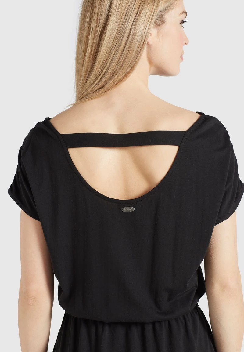 Aktion 👏 Khujo DOREEN - Maxikleid - Schwarz, Damen 🎁 5 Aktion 👏 Khujo DOREEN - Maxikleid - Schwarz, Damen 🎁 – Bild 5