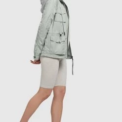 Auslauf 🥰 Khujo FLAMES - Leichte Jacke - Blassgrün, Damen 😍 -khujo Verkaufsladen e114bd879b27444aa481085766a676b9