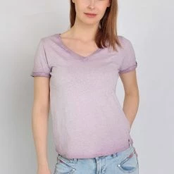 Besorgen 🌟 Khujo T-Shirt Basic - Grape, Damen 👍