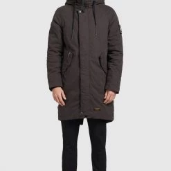 Besorgen 🤩 Khujo HOLDER - Wintermantel - Dunkelgrau, Herren 🥰