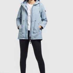 Bestes Angebot 😀 Khujo CAIMA - Parka - Hellblau, Damen 🎁 -khujo Verkaufsladen e344b18a20824cca9672f0064f04e435