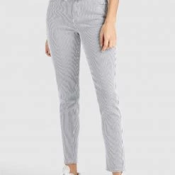 Top 10 🤩 Khujo EAST - 👖 Jeans Slim Fit - Blue/white, Damen 🛒