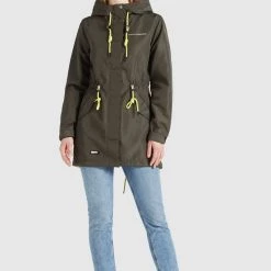 Besorgen 🧨 Khujo EMURI - Parka - Dunkelgrün, Damen ✔️