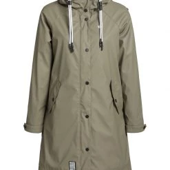 Besorgen 😀 Khujo ODELIE - Regenjacke / Wasserabweisende Jacke - Graugrün, Damen 🛒 -khujo Verkaufsladen e53b37ea63e243efa16832c72b497789