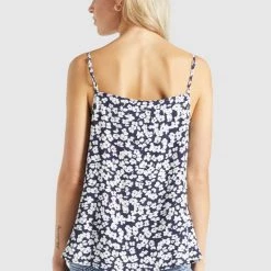 Besorgen 😉 Khujo ELLEN - Bluse - Dunkelblau Weiß Geblümt, Damen 🎁 -khujo Verkaufsladen e5959e67a47645beaa70cf48d29f6d6e