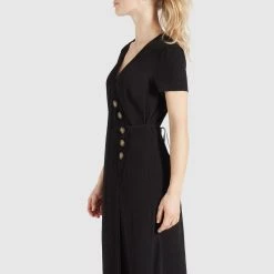 Am billigsten 🧨 Khujo PORGY - Freizeitkleid - Schwarz, Damen 😀 -khujo Verkaufsladen e624881ade3d4fafaf887f94729f2cbf