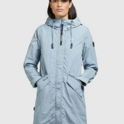 Besorgen 👏 Khujo GAMES - Parka - Hellblau, Damen 😉