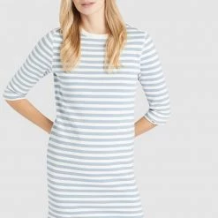 Aktion 🥰 Khujo ROYA - Strickkleid - Light Blue, Damen 😉