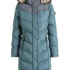 Budget 🔥 Khujo LUBECK LONG - Wintermantel - Blaugrau, Damen ⭐ -khujo Verkaufsladen e793c1566f204831a37c729d0c5e5a1c